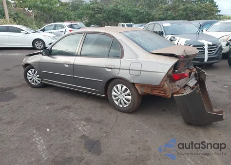 2004 Honda Civic Lx z USA, uszkodzony, nr VIN 2HGES16554H594239